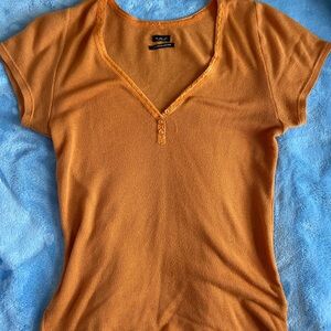 Urban Outfitters burnt orange knit top
